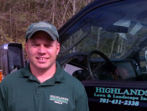 Highlands Lawn & Landscape Inc. owner Chris Beauregard