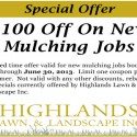 Late Spring Mulching Discount