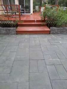 Stone Patio in Wellesely, MA